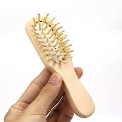 Senior Baby Wooden Hair Brush For Newborn