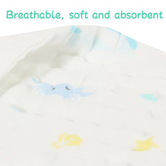 6 Layer Children's Handkerchief 100% Cotton 5-8pcs Pack