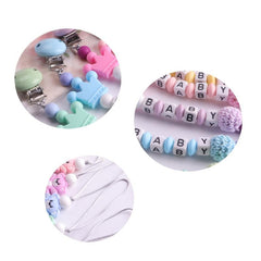 Cute Bear Pacifier Chain Holder for Baby Pacifiers