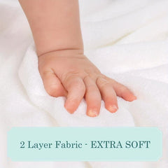 6pcs Bamboo Baby Washcloths Soft Absorbent Towels for Girls and Boys