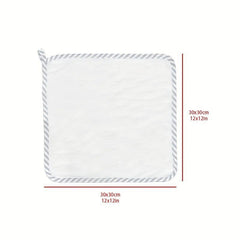 6pcs Bamboo Baby Washcloths Soft Absorbent Towels for Girls and Boys