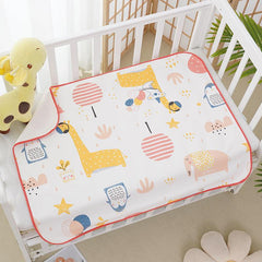 Baby Cotton Diaper Pad Waterproof Breathable Washable Diaper Pad
