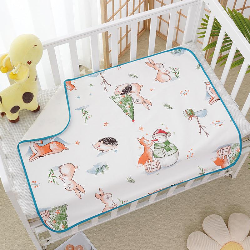 Baby Cotton Diaper Pad Waterproof Breathable Washable Diaper Pad