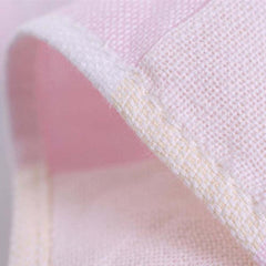 Baby Gauze Face Handkerchief Square Towel Checkered Design