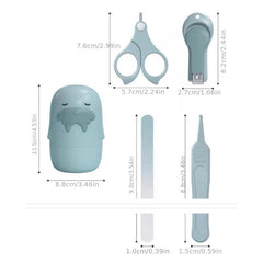 Newborn Baby Nail Clippers Kit Child Supplies