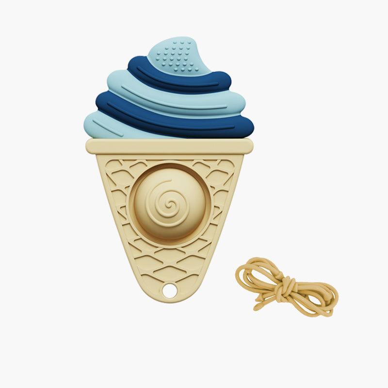 Silicone Teether Baby Chew Toy Ice Cream