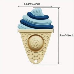 Silicone Teether Baby Chew Toy Ice Cream