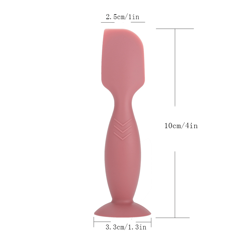 Silicone Apothecary Spoon & Suction Cup for Baby Diaper Cream