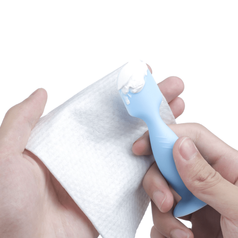 Silicone Apothecary Spoon & Suction Cup for Baby Diaper Cream