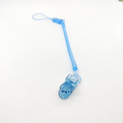 Baby Pacifier Anti-drop Chain Retractable Spring Pacifier Clip