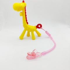 Baby Pacifier Anti-drop Chain Retractable Spring Pacifier Clip