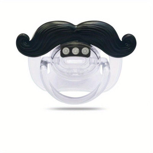 Silicone Toddler Mustache Beard Pacifier for Babies and Toddlers