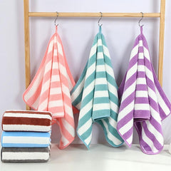 Microfiber Velvet Towel for Bath Face Adults
