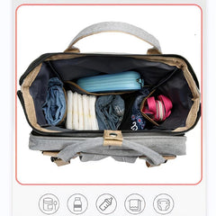 Foldable Backpack Mummy Bag with Large Capacity