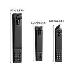 3pcs Stainless Steel Nail Clippers Nail Cutter Toe Nail Clippers