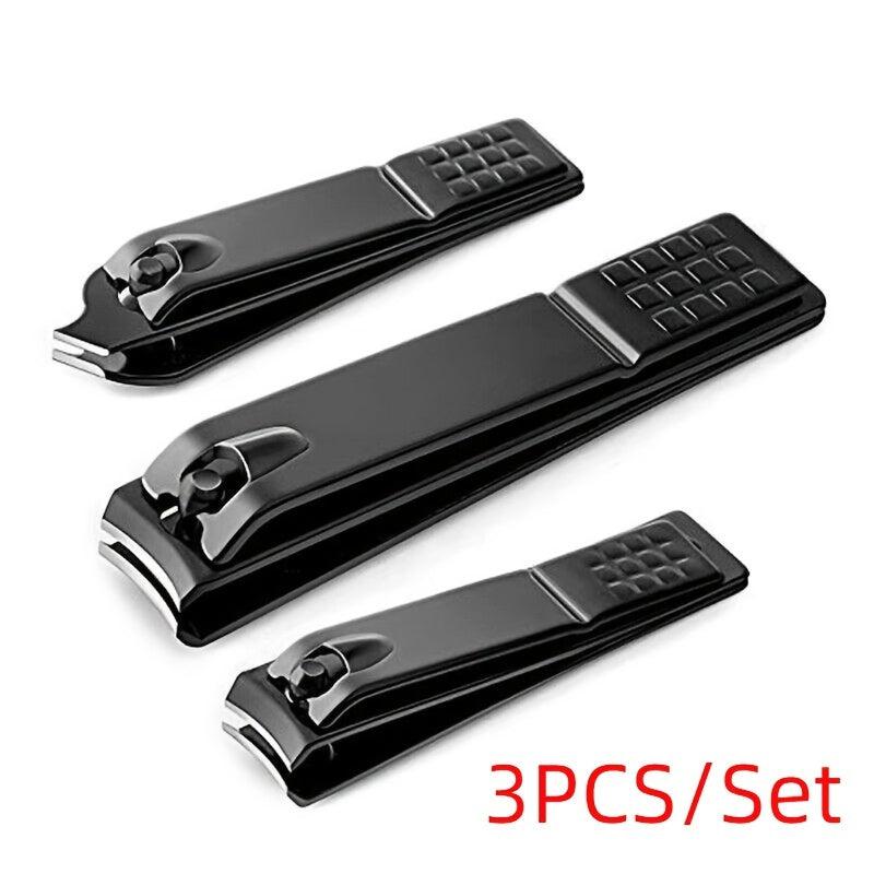 3pcs Stainless Steel Nail Clippers Nail Cutter Toe Nail Clippers