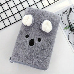 Baby Soft Towel Koala Coral Fleece Absorbent Face Towel