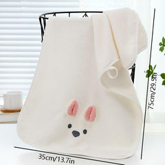 Baby Soft Towel Koala Coral Fleece Absorbent Face Towel