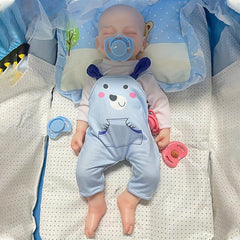4 Pack Baby Doll Accessories - 2 Pink Pacifiers & 2 Feeding Bottles Set