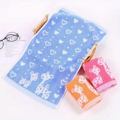 Cartoon Deer Small Towel for Kids