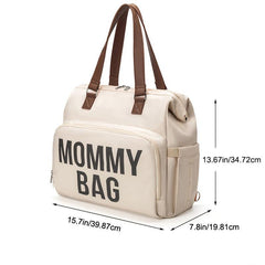 Stylish Waterproof Diaper Bag Backpack Large Capacity for Traveling Moms