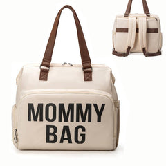 Stylish Waterproof Diaper Bag Backpack Large Capacity for Traveling Moms