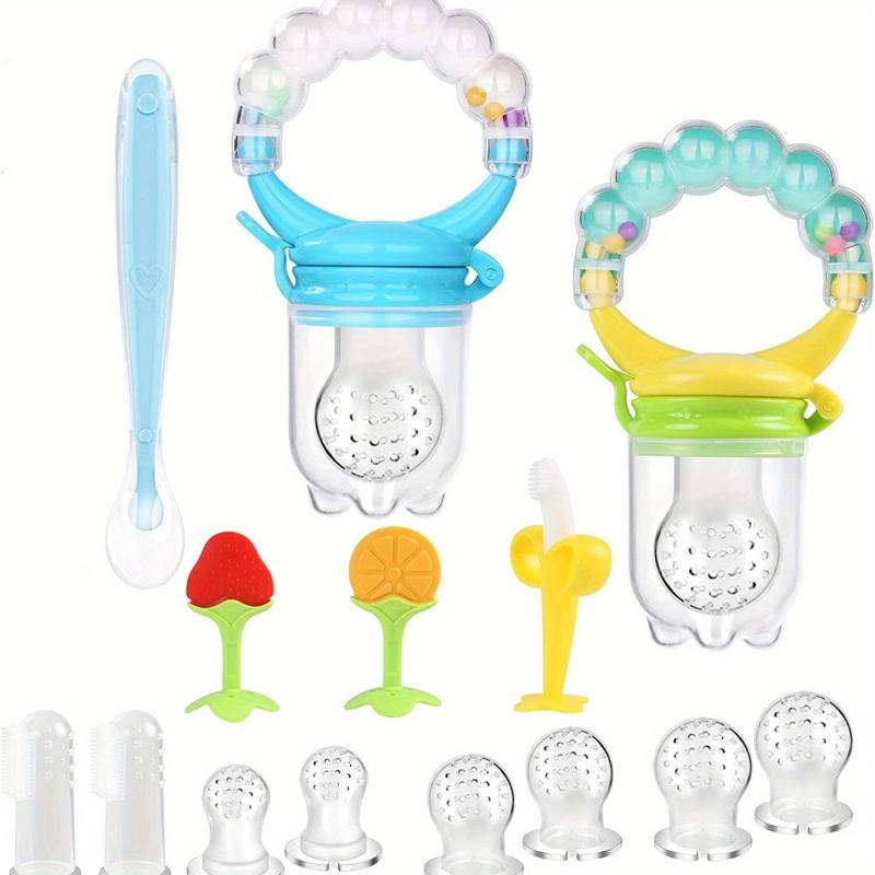 Baby Fruit Vegetable Music Bell Bite Tooth Glue Finger Cover