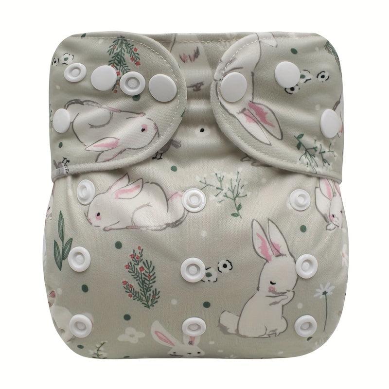 Reusable Adjustable Cloth Diaper for Boys & Girls No Insert Needed