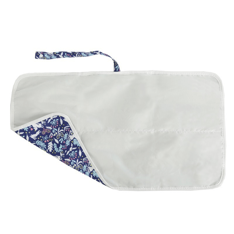 Baby Diaper Changing Pad European And American Printed Baby Out Diaper Pad