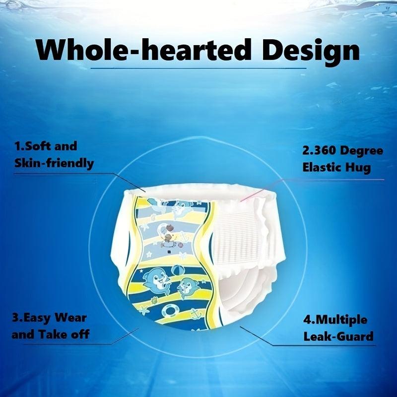 10pcs Little Swimmers Disposable Swim Diapers L XL XXL Pack