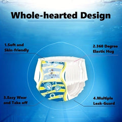 10pcs Little Swimmers Disposable Swim Diapers L XL XXL Pack