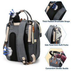 Diaper Bag Backpack Travel Baby Changing Waterproof Stylish