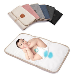 Portable Waterproof Baby Diaper Changing Pad for Newborns & Toddlers