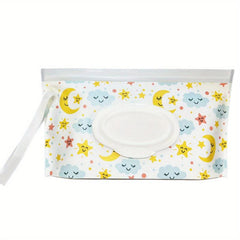 Portable Baby Wipe Dispenser Reusable Travel Wet Wipe Pouch & Stroller Accessory