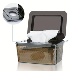 Large Capacity Wipes Dispenser Box Dustproof Wipes Case