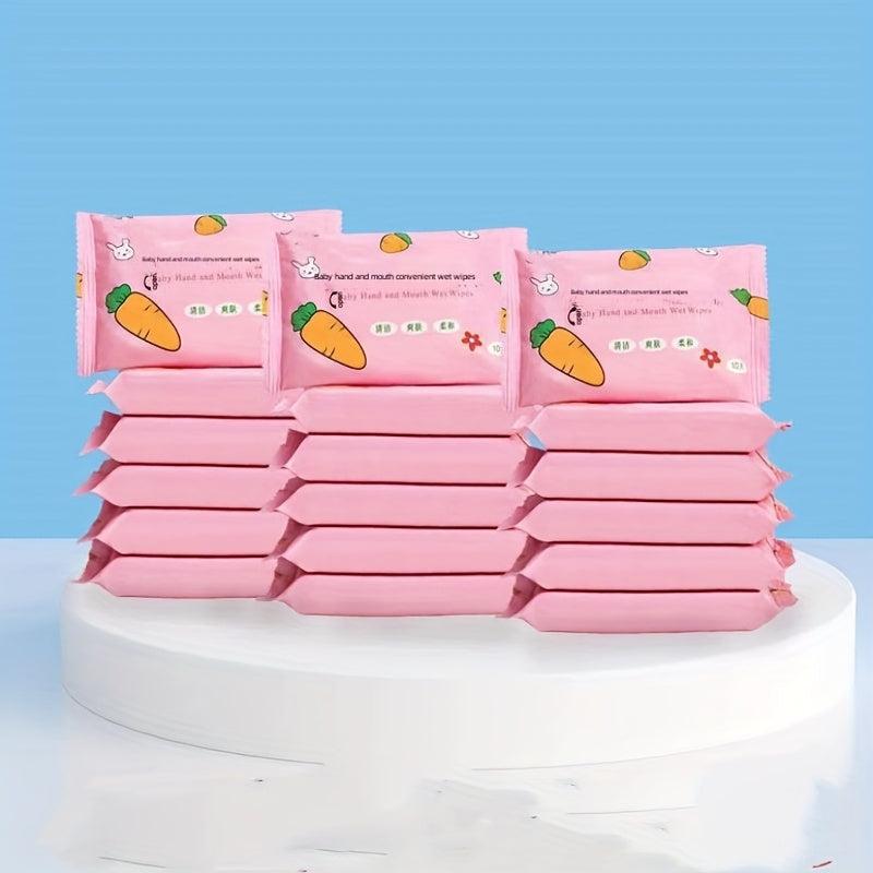 Baby Wet Wipes 10-Pack, 5 Specific Packs