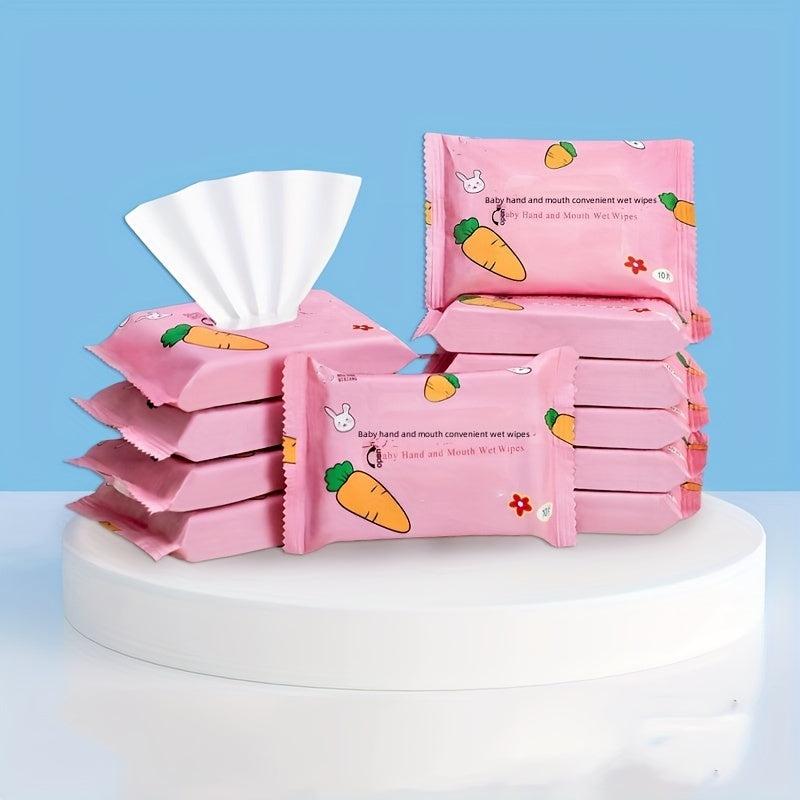 Baby Wet Wipes 10-Pack, 5 Specific Packs