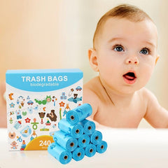 Biodegradable Diaper Sacks 240 Count