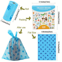 Biodegradable Diaper Sacks 240 Count