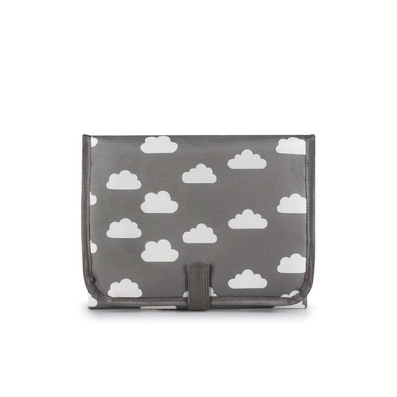 Portable Diaper Changing Pad Waterproof Easy Wipe Fabric