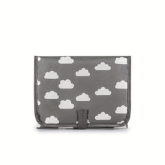 Portable Diaper Changing Pad Waterproof Easy Wipe Fabric