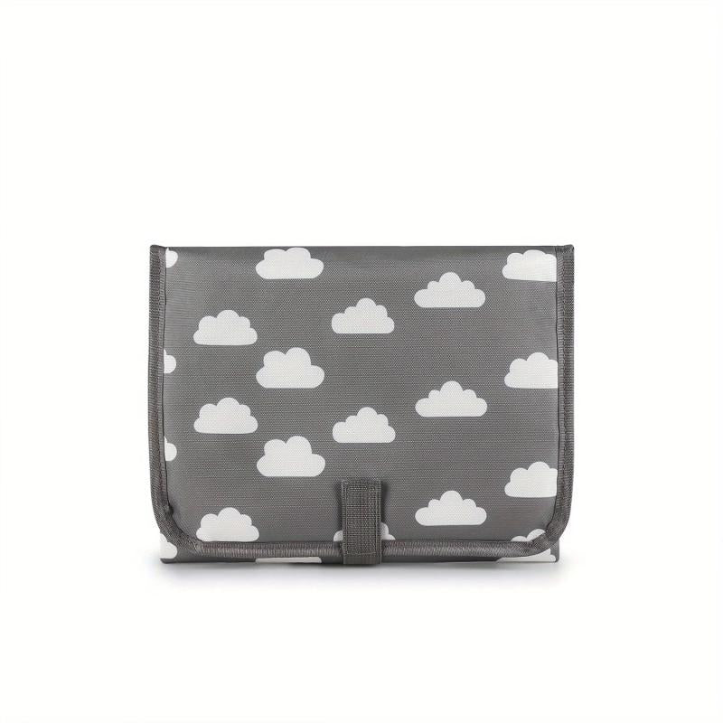 Portable Diaper Changing Pad Waterproof Easy Wipe Fabric