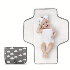 Portable Diaper Changing Pad Waterproof Easy Wipe Fabric