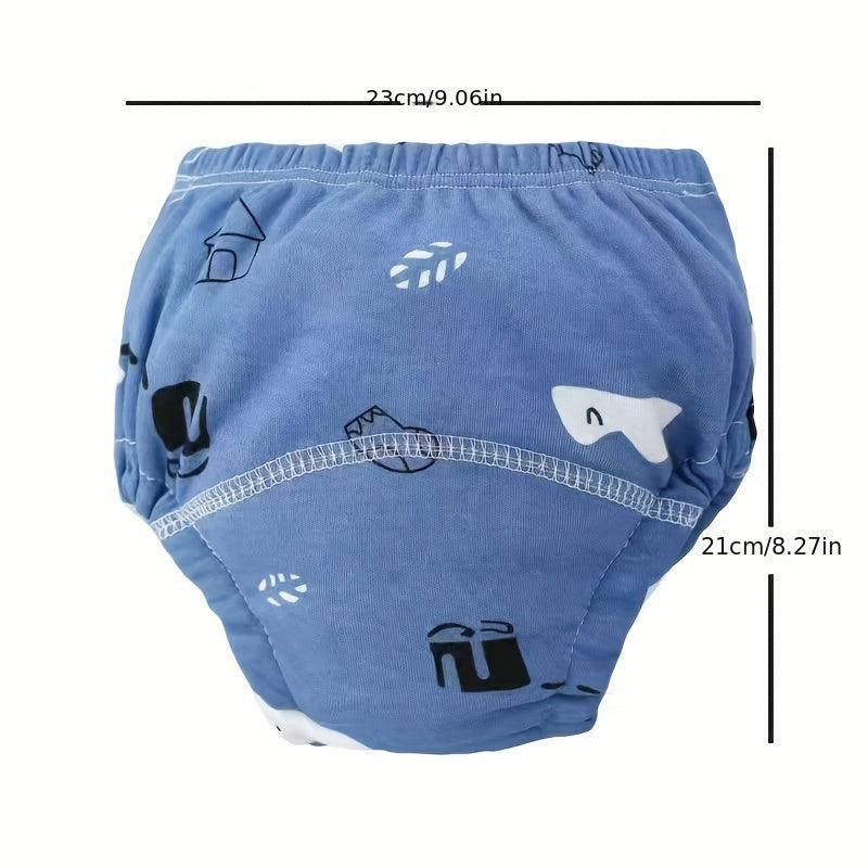 2pcs Reusable Cotton Training Pants For Infants