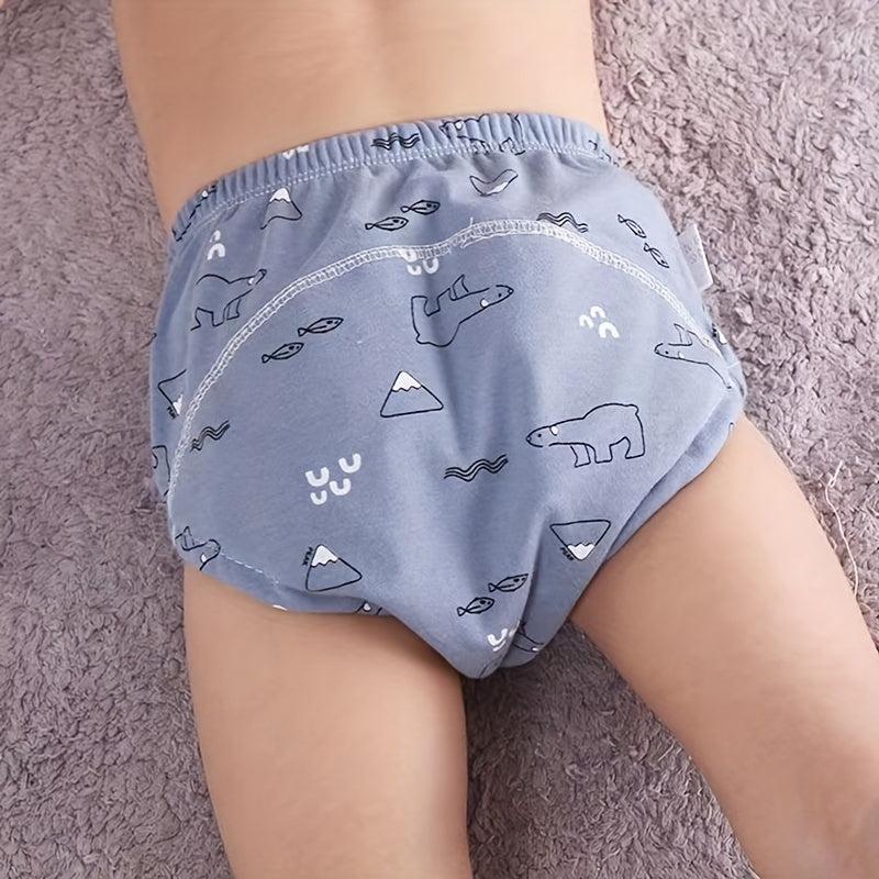 2pcs Reusable Cotton Training Pants For Infants