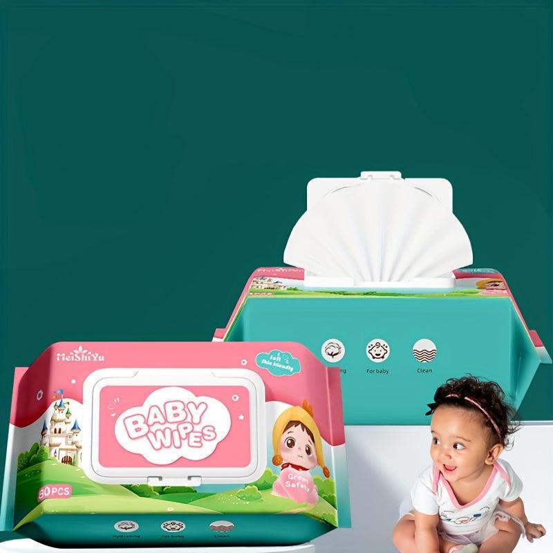 Small Baby Wipes Bag 10 Count Portable Wet Tissue Newborn Children