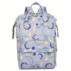 Printed Backpack Mommy Bag Large Capacity