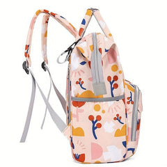 Printed Backpack Mommy Bag Large Capacity
