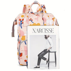 Printed Backpack Mommy Bag Large Capacity