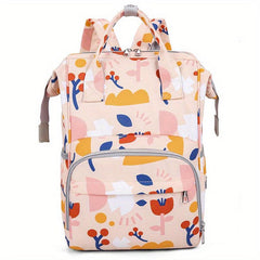 Printed Backpack Mommy Bag Large Capacity